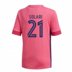 2020-2021 Real Madrid Adidas Away Shirt (Kids) (SOLARI 21)