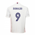 2020-2021 Real Madrid Adidas Home Football Shirt (RONALDO 9)