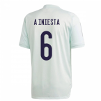 2020-2021 Spain Adidas Training Jersey (Dash Green) (A INIESTA 6)