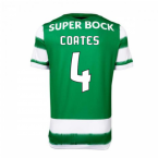 2020-2021 Sporting Lisbon Authentic Home Football Shirt (Kids) (COATES 4)