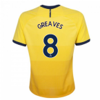 2020-2021 Tottenham Third Nike Football Shirt (Kids) (GREAVES 8)