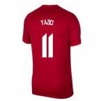 2020-2021 Turkey Away Nike Football Shirt (YAZICI 11)