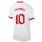 2020-2021 Turkey Home Nike Football Shirt (CALHANOGLU 10)