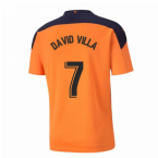 2020-2021 Valencia Away Shirt (DAVID VILLA 7)