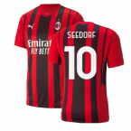 2021-2022 AC Milan Home Shirt (SEEDORF 10)