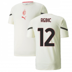 2021-2022 AC Milan Pre-Match Jersey (Afterglow) (REBIC 12)