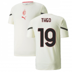 2021-2022 AC Milan Pre-Match Jersey (Afterglow) (THEO 19)