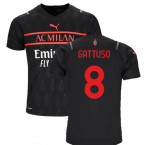 2021-2022 AC Milan Third Shirt (Kids) (GATTUSO 8)