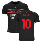 2021-2022 AC Milan Third Shirt (Kids) (GULLIT 10)