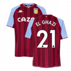 2021-2022 Aston Villa Home Shirt (EL GHAZI 21)