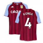 2021-2022 Aston Villa Home Shirt (KONSA 4)