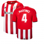 2021-2022 Athletic Bilbao Home Shirt (MARTINEZ 4)