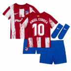 2021-2022 Atletico Madrid Infants Kit (CORREA 10)
