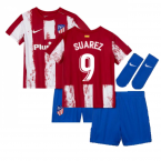 2021-2022 Atletico Madrid Infants Kit (SUAREZ 9)