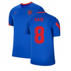 2021-2022 Atletico Madrid Training Shirt (Blue) (SAUL 8)
