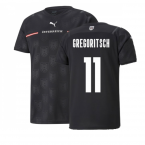 2021-2022 Austria Away Shirt (Kids) (GREGORITSCH 11)