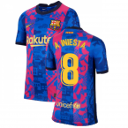 2021-2022 Barcelona 3rd Shirt (Kids) (A INIESTA 8)