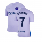 2021-2022 Barcelona Away Shirt (GRIEZMANN 7)