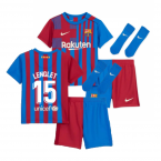 2021-2022 Barcelona Infants Home Kit (LENGLET 15)