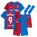 2021-2022 Barcelona Infants Home Kit (MEMPHIS 9)