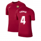 2021-2022 Barcelona Training Shirt (Noble Red) (KOEMAN 4)
