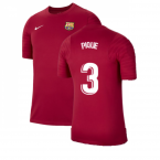 2021-2022 Barcelona Training Shirt (Noble Red) (PIQUE 3)