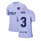 2021-2022 Barcelona Vapor Away Shirt (PIQUE 3)