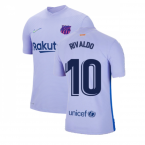 2021-2022 Barcelona Vapor Away Shirt (RIVALDO 10)