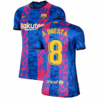 2021-2022 Barcelona Womens 3rd Shirt (A INIESTA 8)