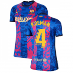 2021-2022 Barcelona Womens 3rd Shirt (KOEMAN 4)