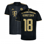 2021-2022 Bayern Munich Away Shirt (GORETZKA 8)