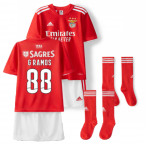 2021-2022 Benfica Home Little Boys Mini Kit (G RAMOS 88)