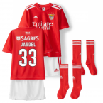 2021-2022 Benfica Home Little Boys Mini Kit (JARDEL 33)
