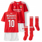 2021-2022 Benfica Home Little Boys Mini Kit (RUI COSTA 10)