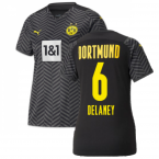 2021-2022 Borussia Dortmund Away Shirt (Kids) (DELANEY 6)
