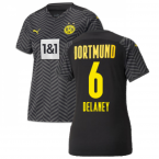 2021-2022 Borussia Dortmund Away Shirt (Ladies) (DELANEY 6)