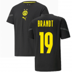 2021-2022 Borussia Dortmund Pre Match Shirt (Black) - Kids (BRANDT 19)