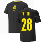 2021-2022 Borussia Dortmund Pre Match Shirt (Black) - Kids (WITSEL 28)