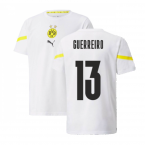2021-2022 Borussia Dortmund Pre Match Shirt (Kids) (GUERREIRO 13)