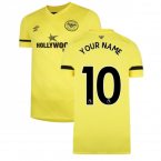 2021-2022 Brentford Away Shirt (Your Name)