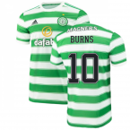 2021-2022 Celtic Home Shirt (BURNS 10)