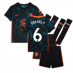 2021-2022 Chelsea 3rd Baby Kit (DESAILLY 6)