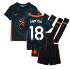 2021-2022 Chelsea 3rd Baby Kit (GIROUD 18)