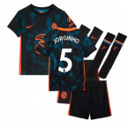 2021-2022 Chelsea 3rd Baby Kit (JORGINHO 5)