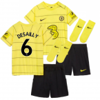 2021-2022 Chelsea Away Baby Kit (DESAILLY 6)