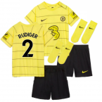 2021-2022 Chelsea Away Baby Kit (RUDIGER 2)