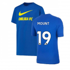 2021-2022 Chelsea Swoosh Club Tee (Blue) (MOUNT 19)