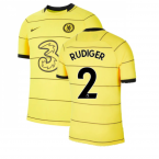 2021-2022 Chelsea Vapor Away Shirt (RUDIGER 2)