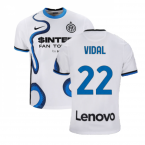 2021-2022 Inter Milan Away Shirt (Kids) (VIDAL 22)