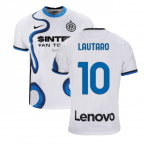 2021-2022 Inter Milan Away Shirt (LAUTARO 10)